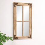4 Panel Mirror Corner Patterns 750x1420mm