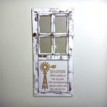 A5x4 Frame Miniature Door with Engraved Decal 485x1050mm